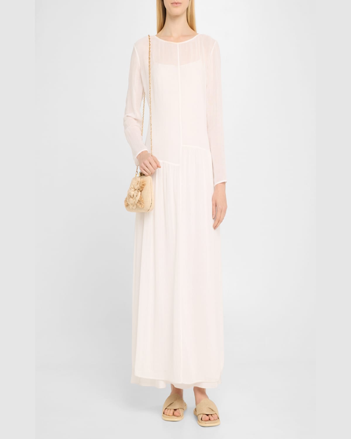 Rafe Rosie Flower Straw Clutch Bag In Natural