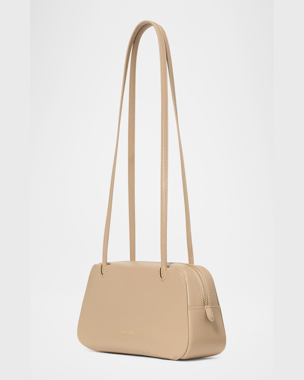 Kate Spade New York Grace Fine Grain Leather Shoulder Bag In Timeless Taupe