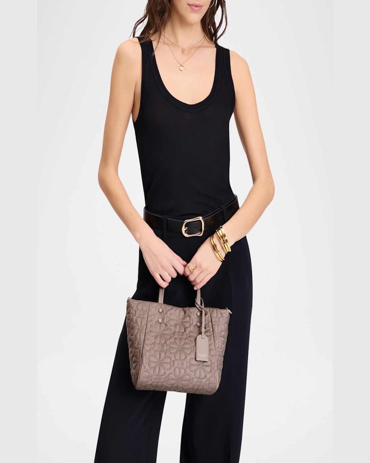 Kate Spade New York Tilly Quilted Small Tote Bag In City Scape.