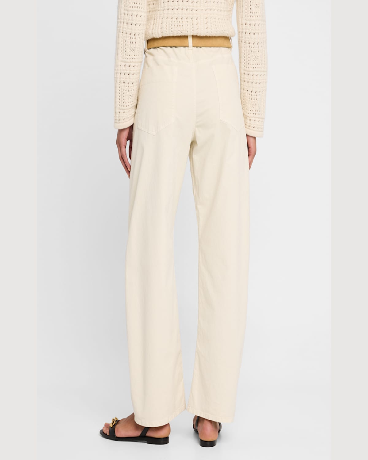 Nili Lotan Tribeca Straight Leg Pants In Tribeca Pant