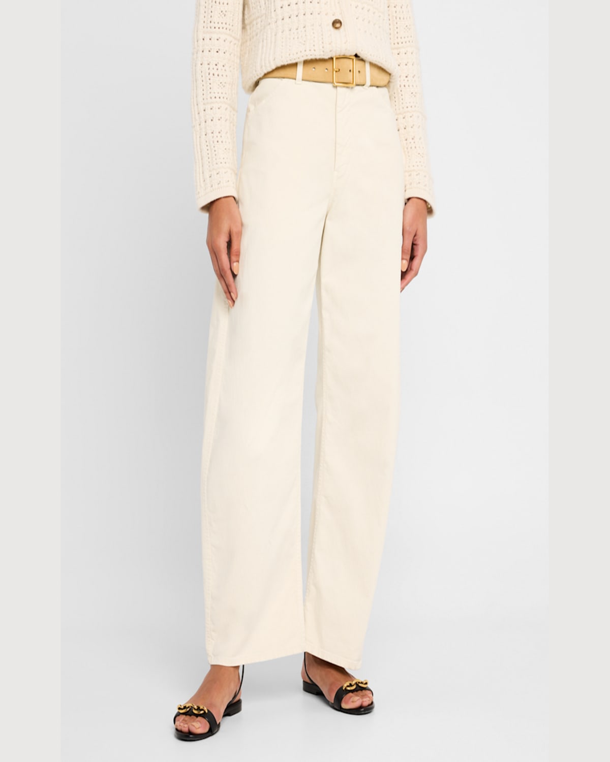 Nili Lotan Tribeca Straight Leg Pants In Tribeca Pant