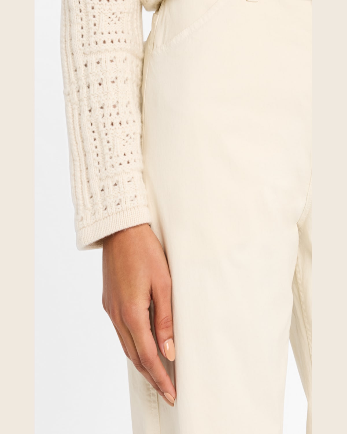 Nili Lotan Tribeca Straight Leg Pants In Tribeca Pant