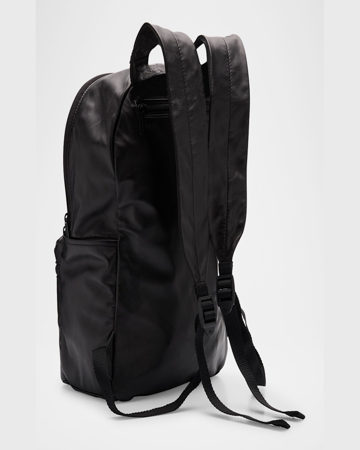 Shop Balenciaga X Under Armour Men's Lambskin Backpack In 1000 Black