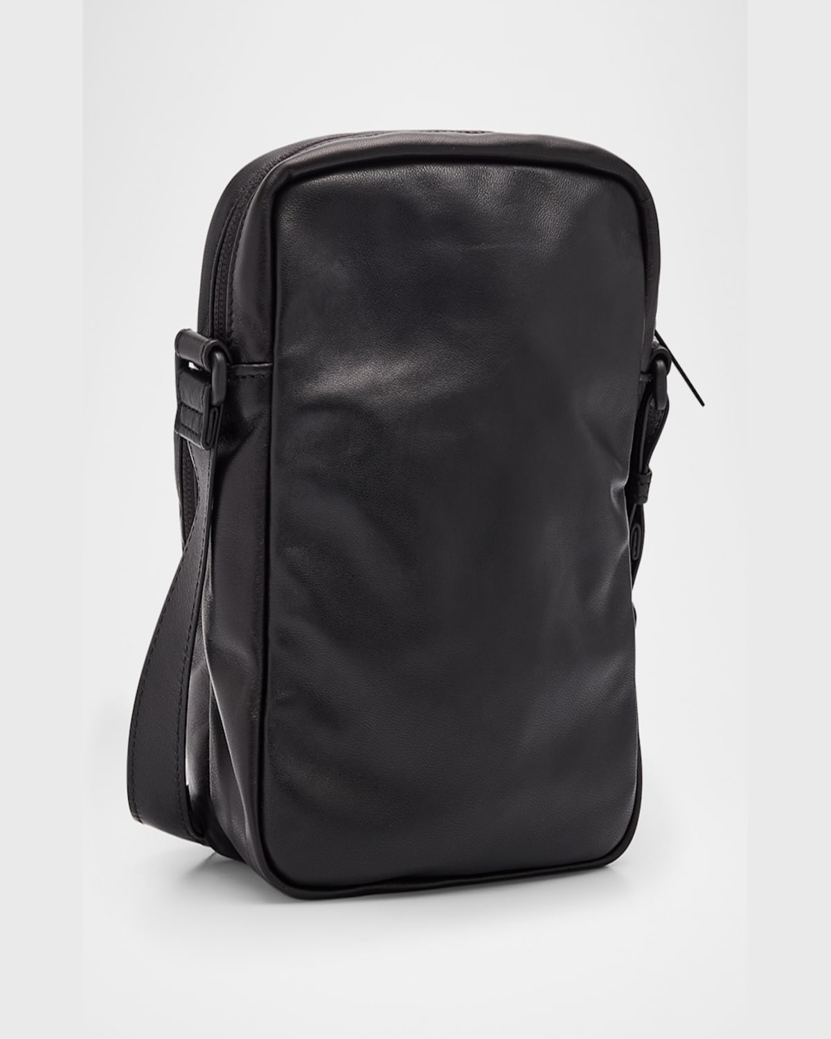 Balenciaga Man Black Crossbody Bags In 1000 Black
