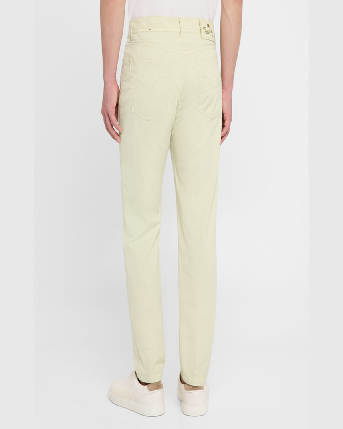 Marco Pescarolo Men's Superlight Micropique 5-pocket Pants In Light Green