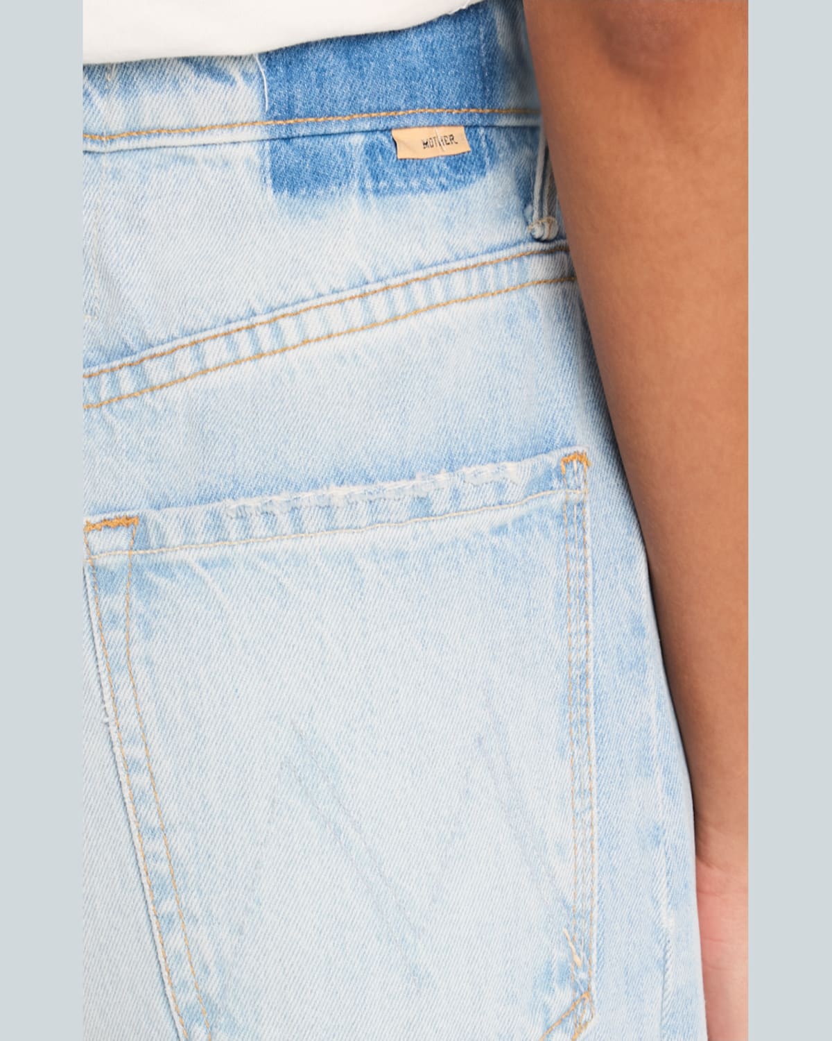 MOTHER THE FULL PIPE FLOOD JEANS 