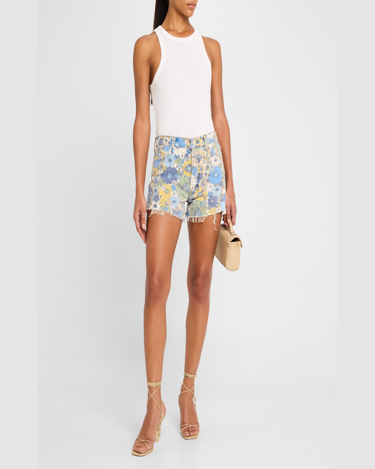 MOTHER THE TOMCAT KICK FRAY SHORTS 
