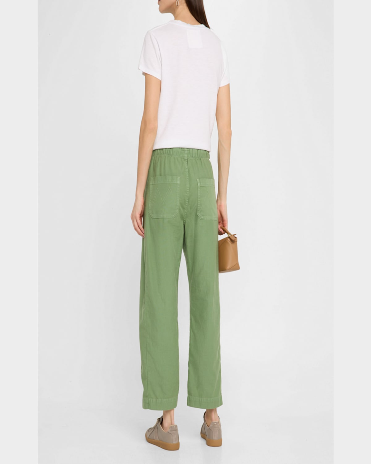 MOTHER THE DRAWN HALF-PIPE ANKLE PANTS 