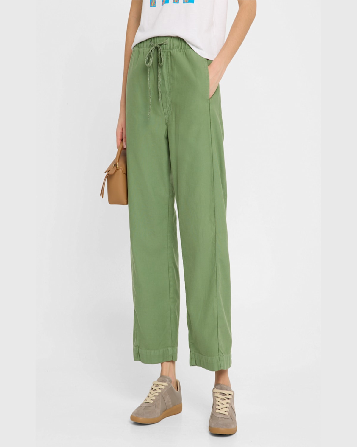 MOTHER THE DRAWN HALF-PIPE ANKLE PANTS 