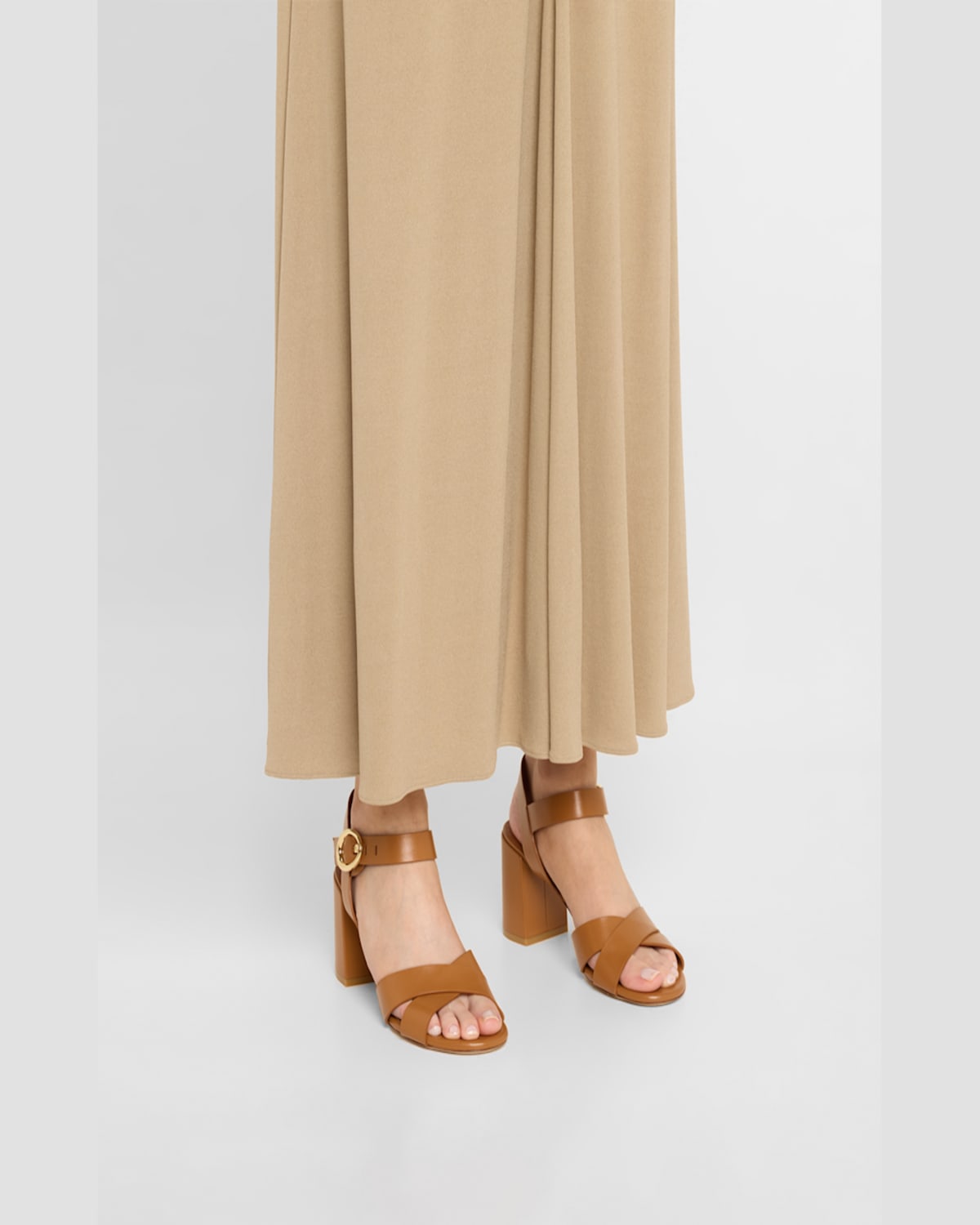 Stuart Weitzman Benni Sandals In Macchiato