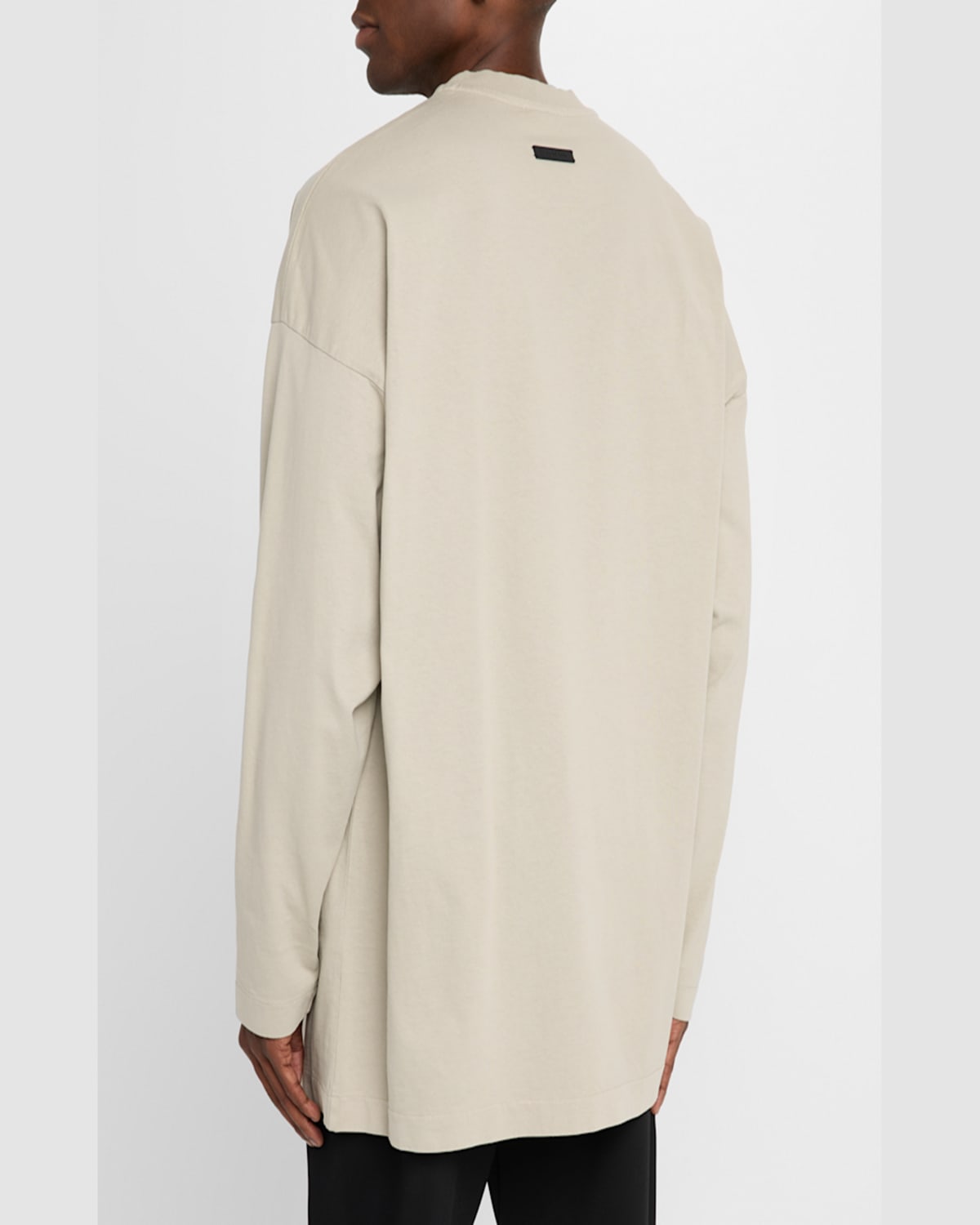 Shop Fear Of God Men's Eternal Long-sleeve T-shirt In Dove Grey