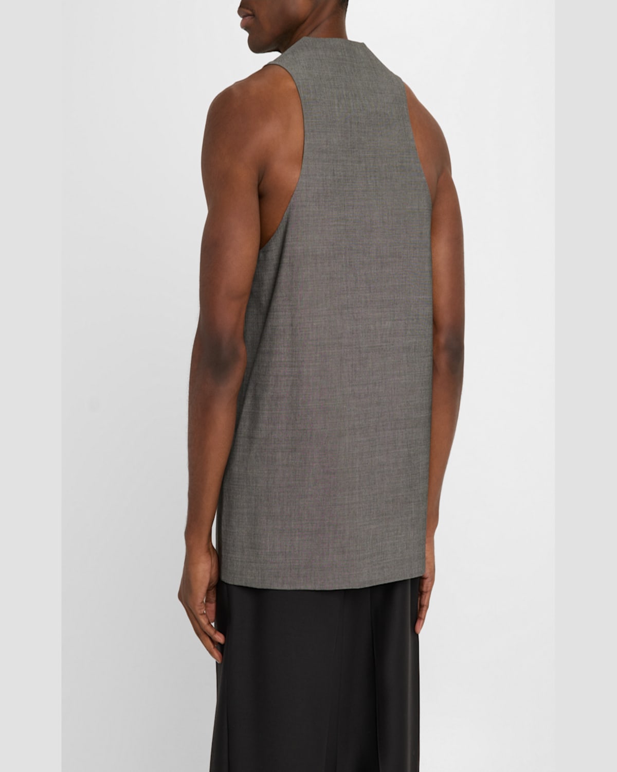 Fear Of God Men's Oxford Tank Top In Malenge Titanium