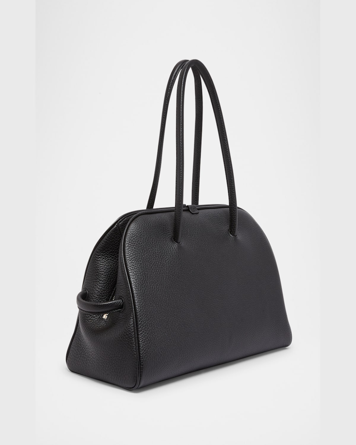 Jacquemus Zipper Opening And Closing Bowling Bag In Green