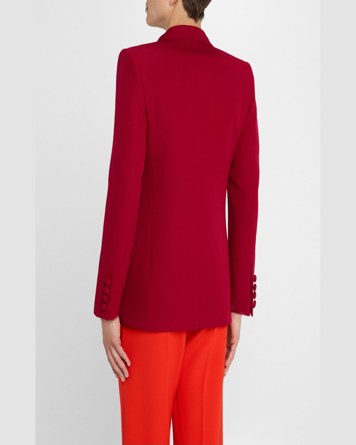 Valentino Man Red Blazers In Cherry