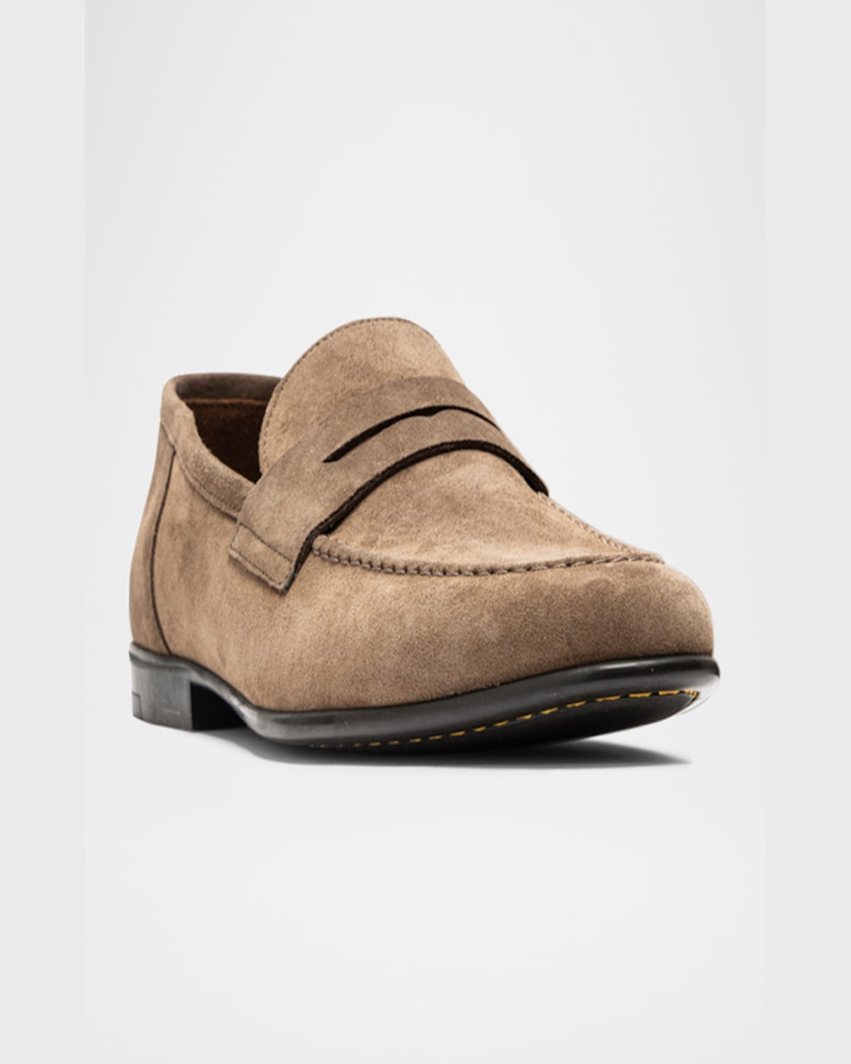 Rodd & Gunn Men's Spiga Suede Loafers In Taupe