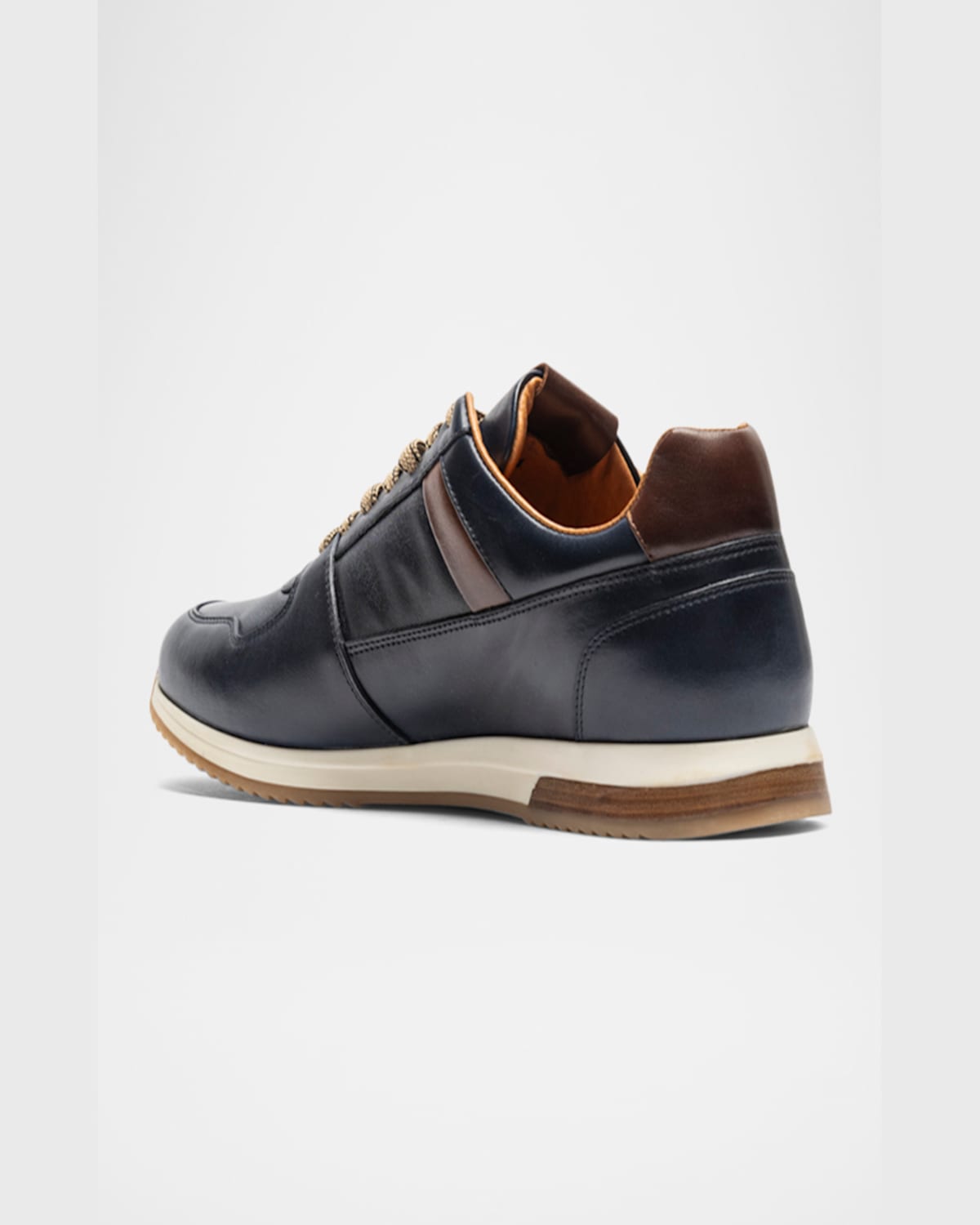 RODD & GUNN MEN'S PLIMMERTON LOW-TOP LEATHER SNEAKERS