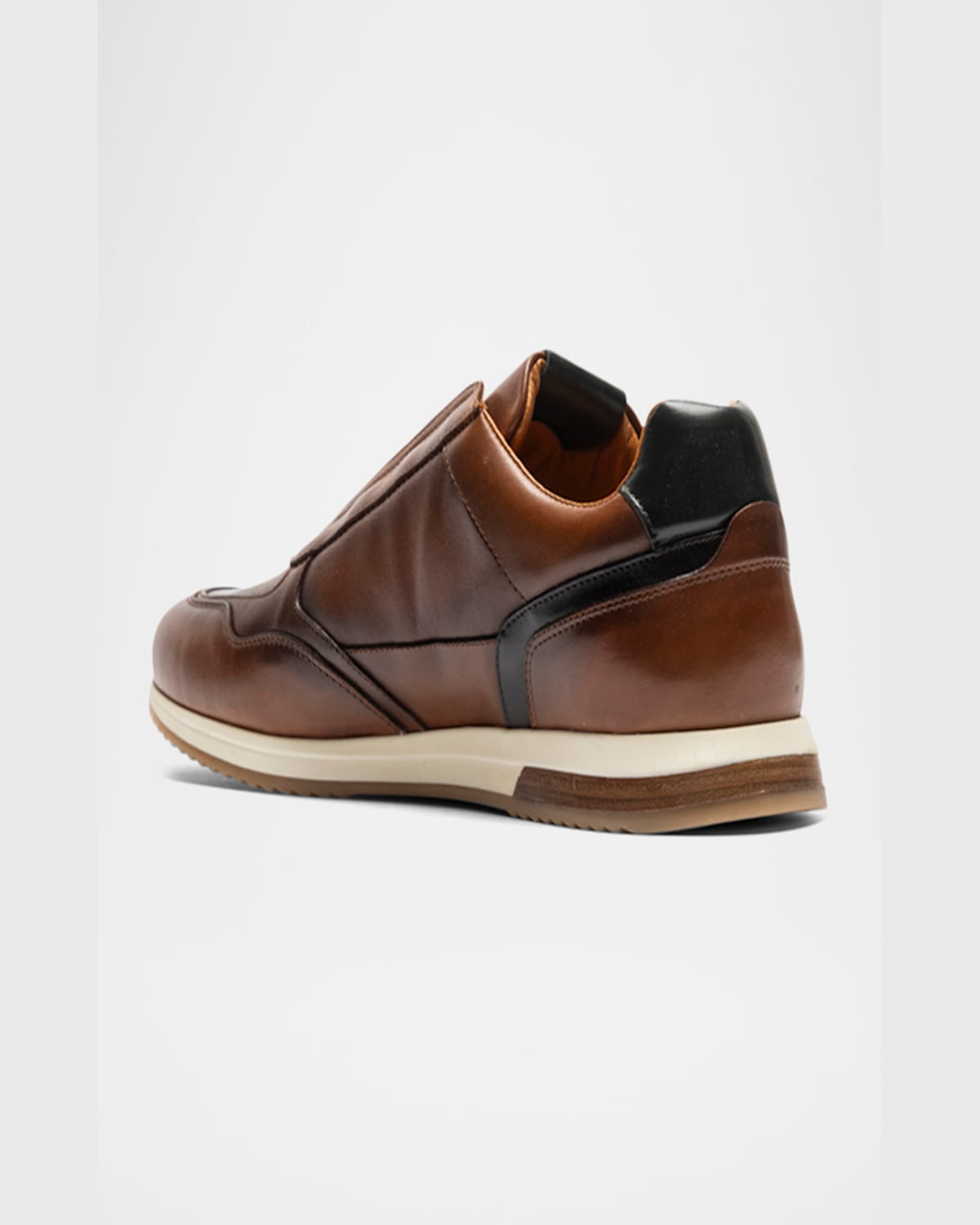 Rodd & Gunn Men's Pegasus Slip-on Leather Sneakers In Cognac