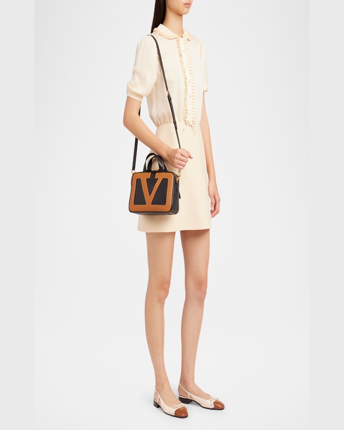 Valentino Viva Superstar Crossbody Bags Multicolor In Nero Spice