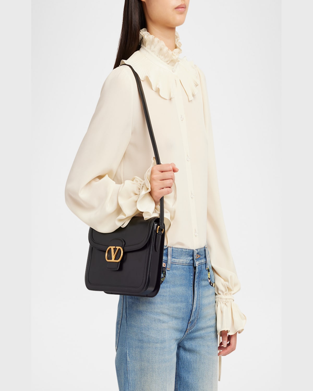 Valentino 9to5 Bag In Nero