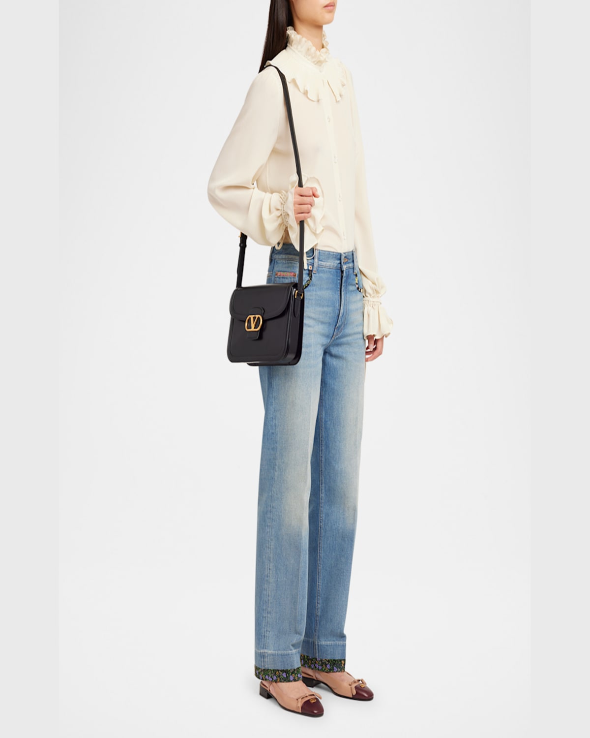Valentino 9to5 Bag In Nero