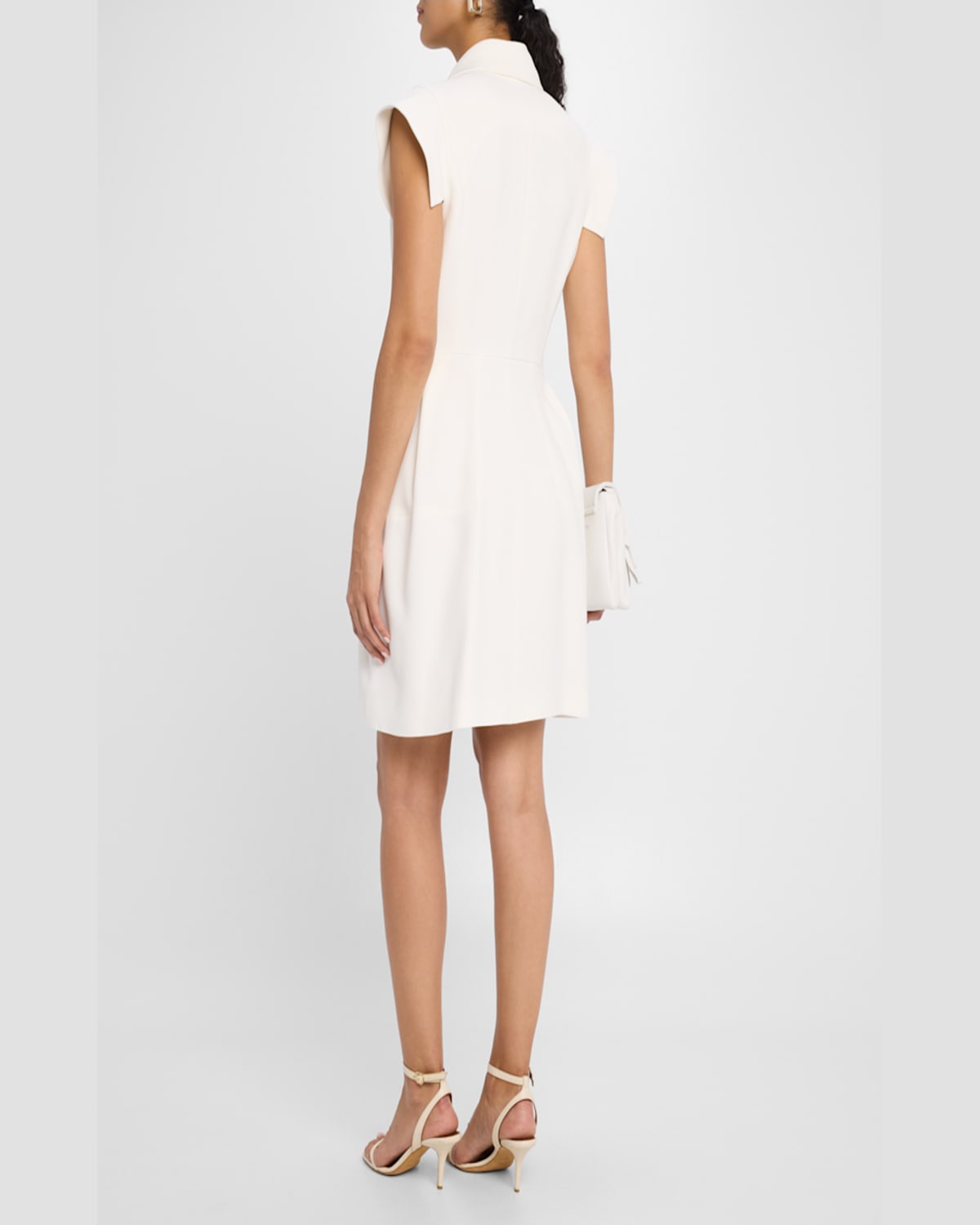 DICE KAYEK DOUBLE-BREASTED TUXEDO DRESS 