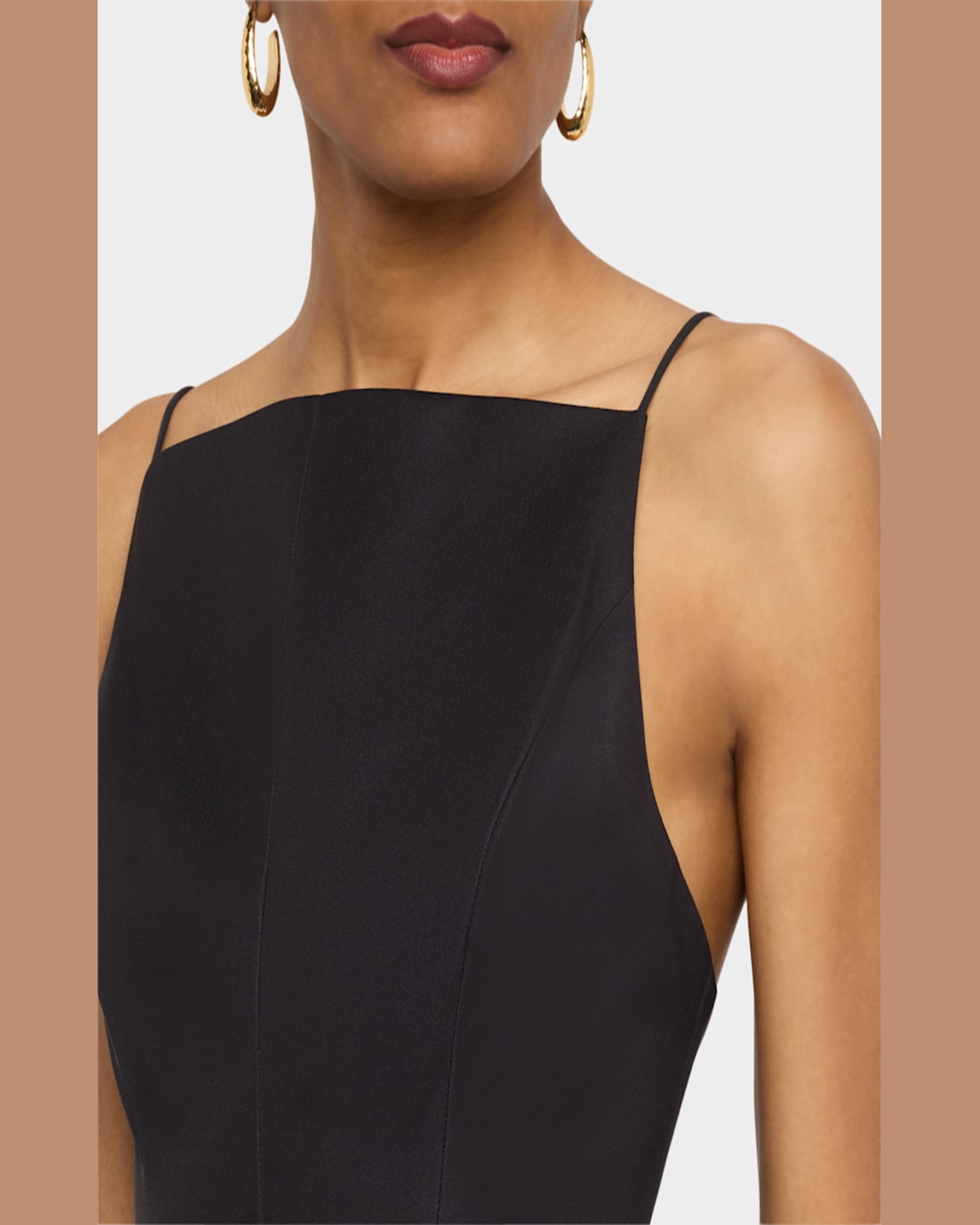 Shop Acler Samstone A-line Mini Dress In Abstract