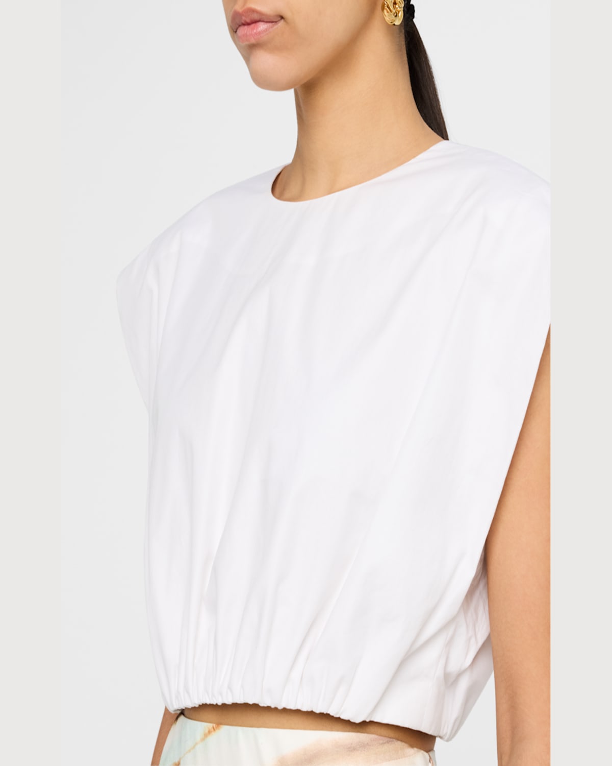 A.l.c A. L.c. Billie Extended Shoulder Top In White
