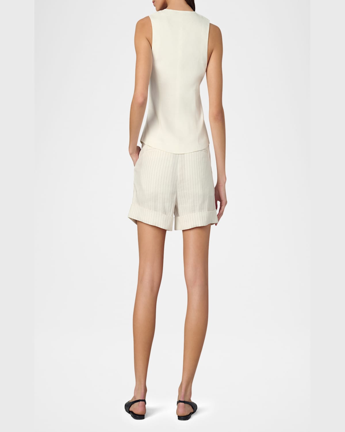 Joe's Jeans The Maeve Vest In Ecru
