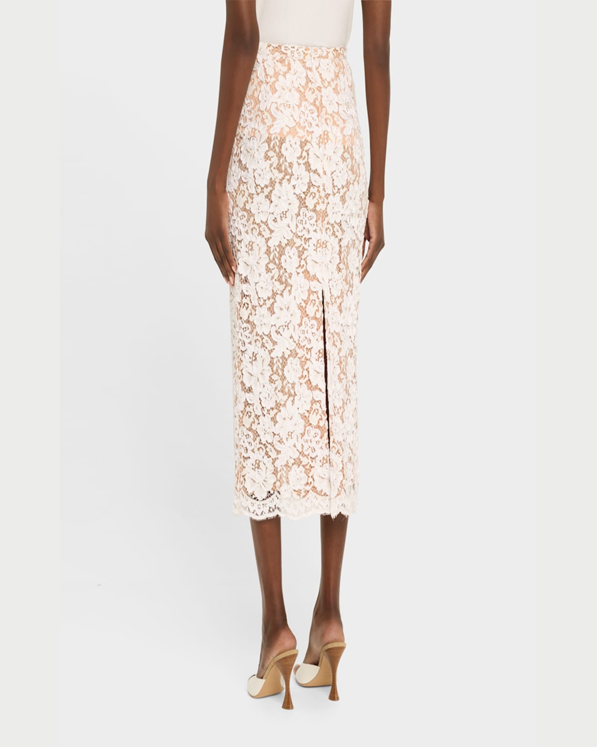 Shop Michael Kors Pencil Skirt In Optic Whit