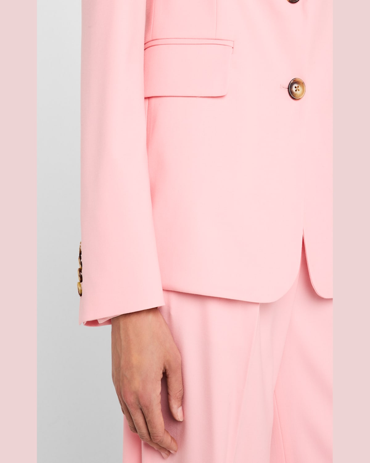 Argent Copain Single-breasted Seasonless Wool Blazer