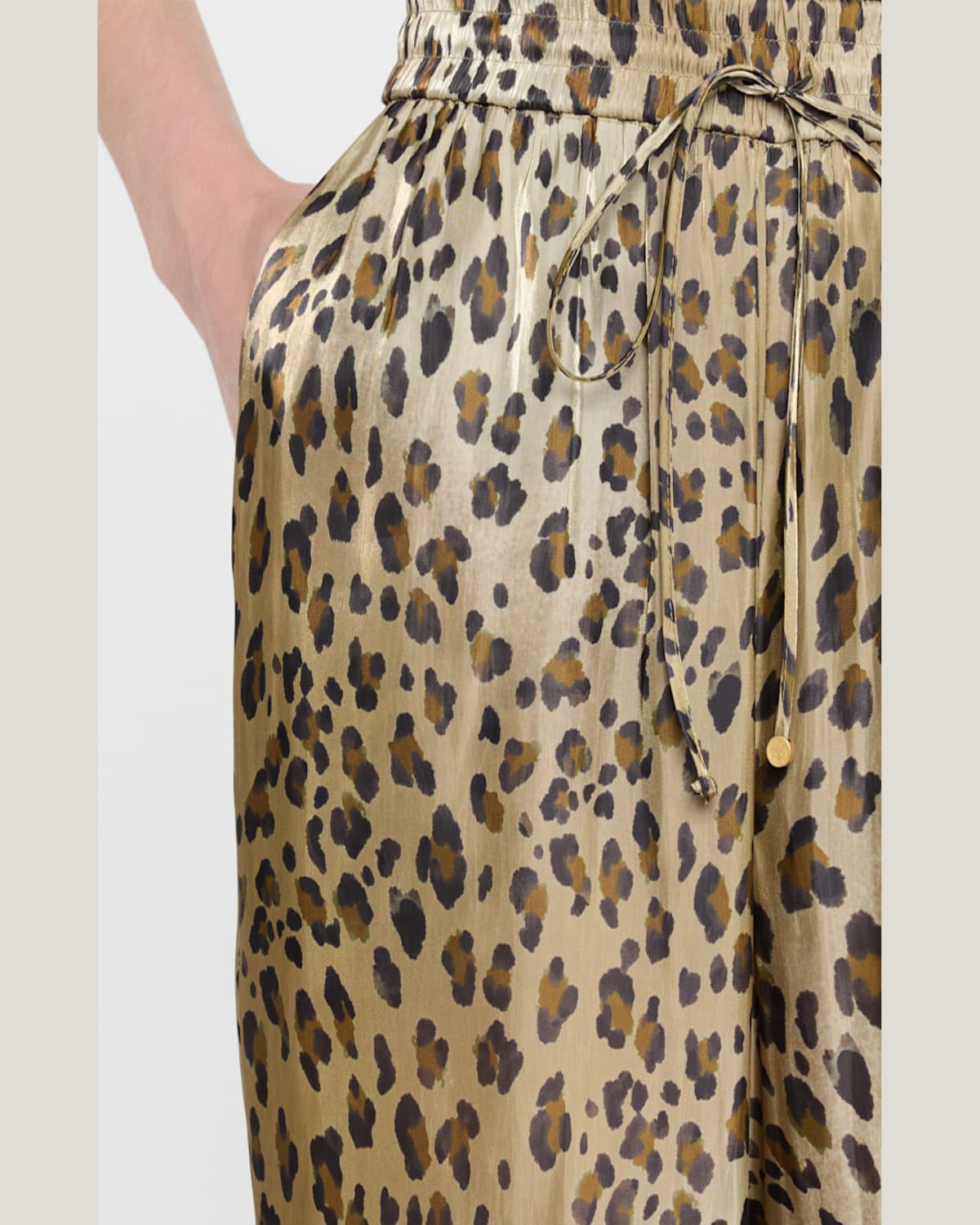 Kobi Halperin Michal Ombre Leopard-print Pants In Multi