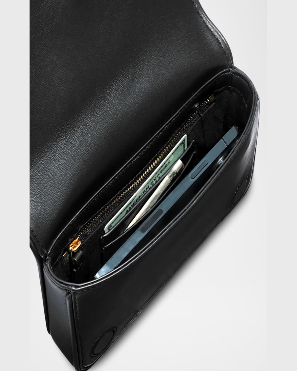 ALEXIS BITTAR LACE-UP LEATHER WRISTLET 