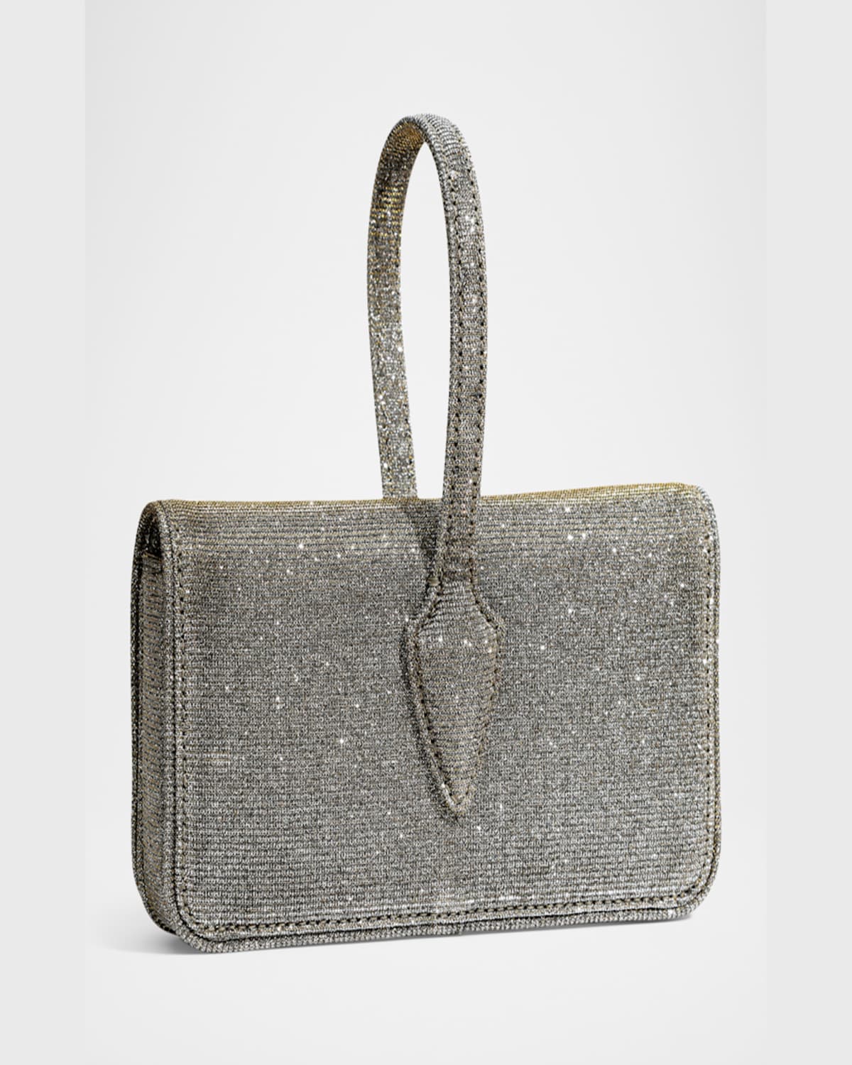 ALEXIS BITTAR LACE-UP GLITTER WRISTLET 