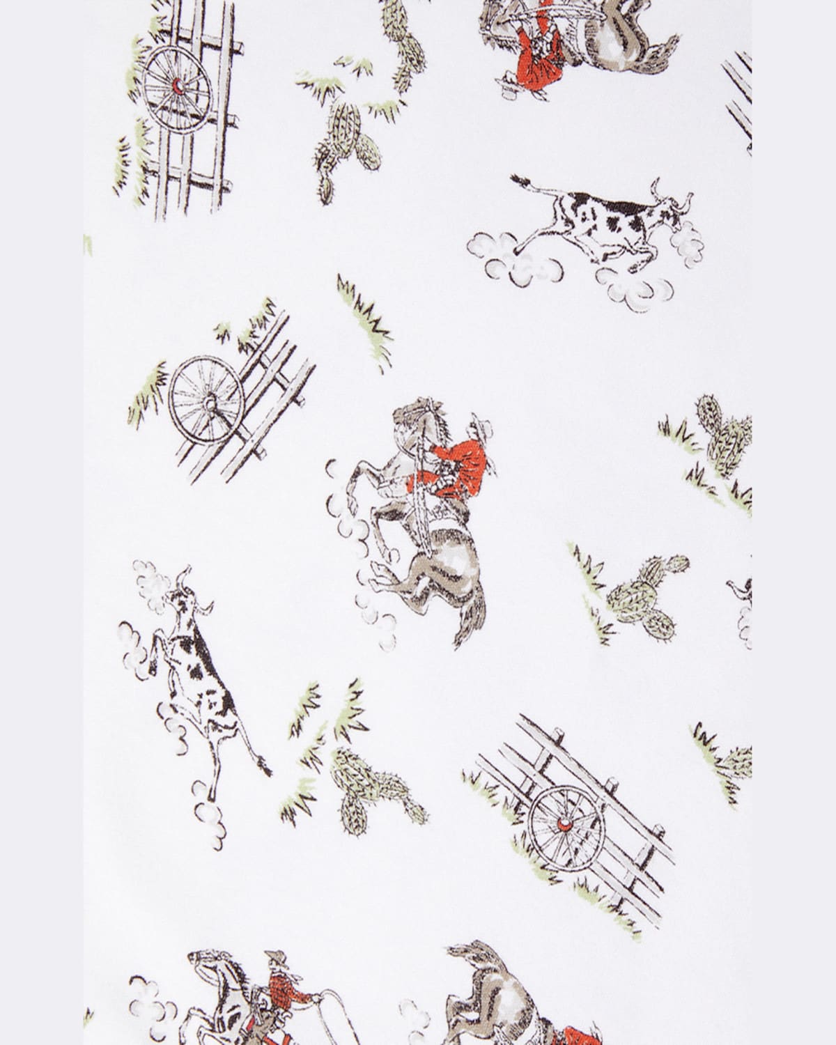 Marie Chantal Boy's Dalton Printed Coverall In Off White