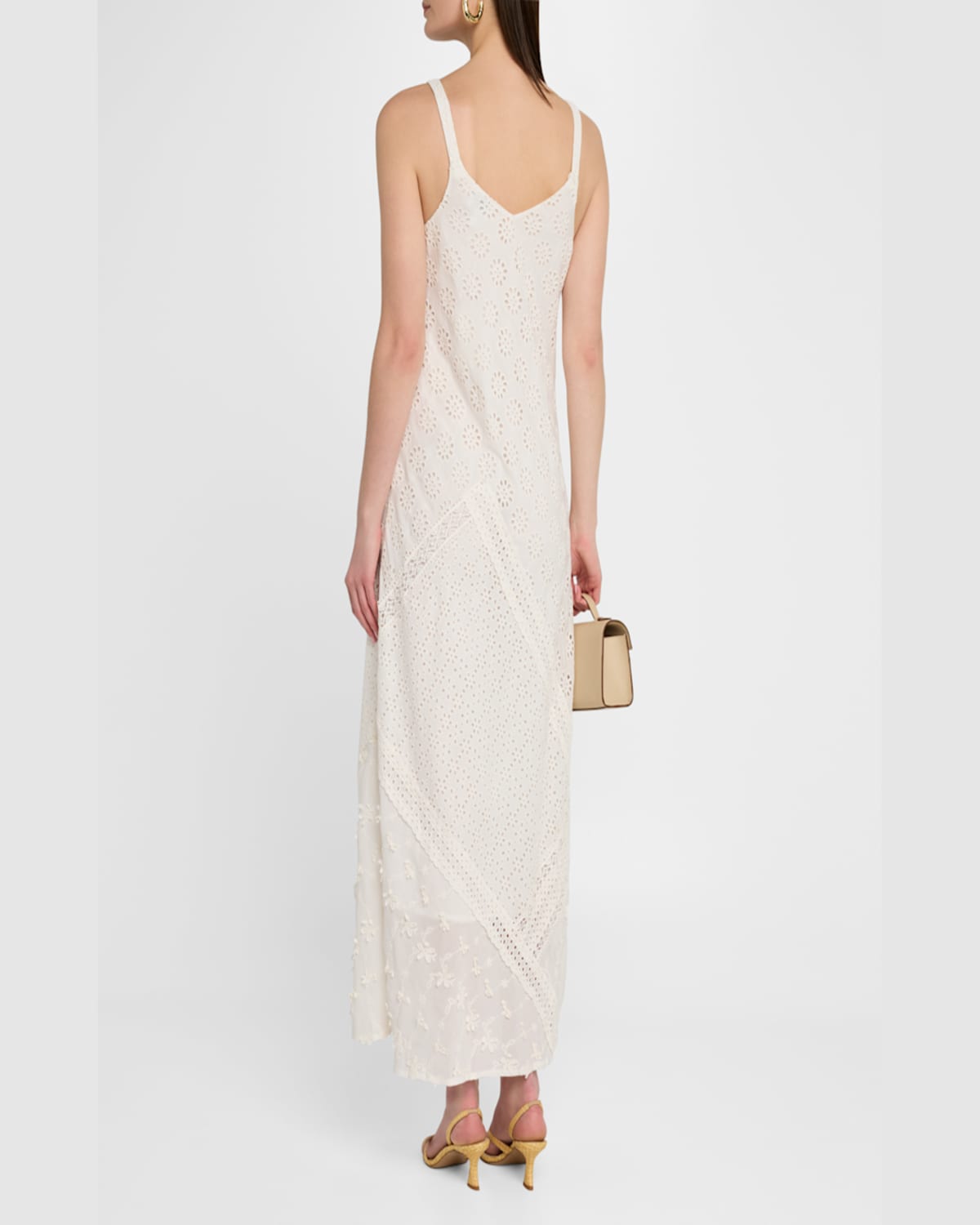 Johnny Was Gigi Eyelet Embroidered Maxi Dress