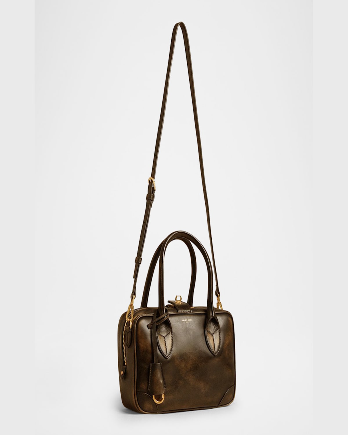 Golden Goose 'vita' Tote Bag In Black Leather In Black