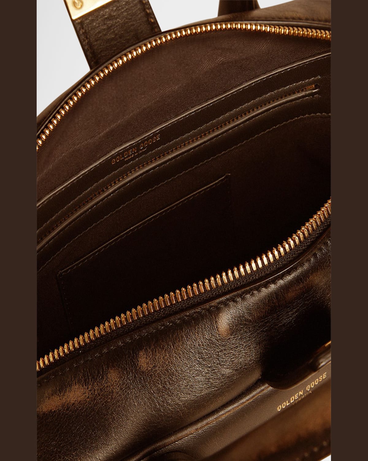 Golden Goose 'vita' Tote Bag In Black Leather In Black