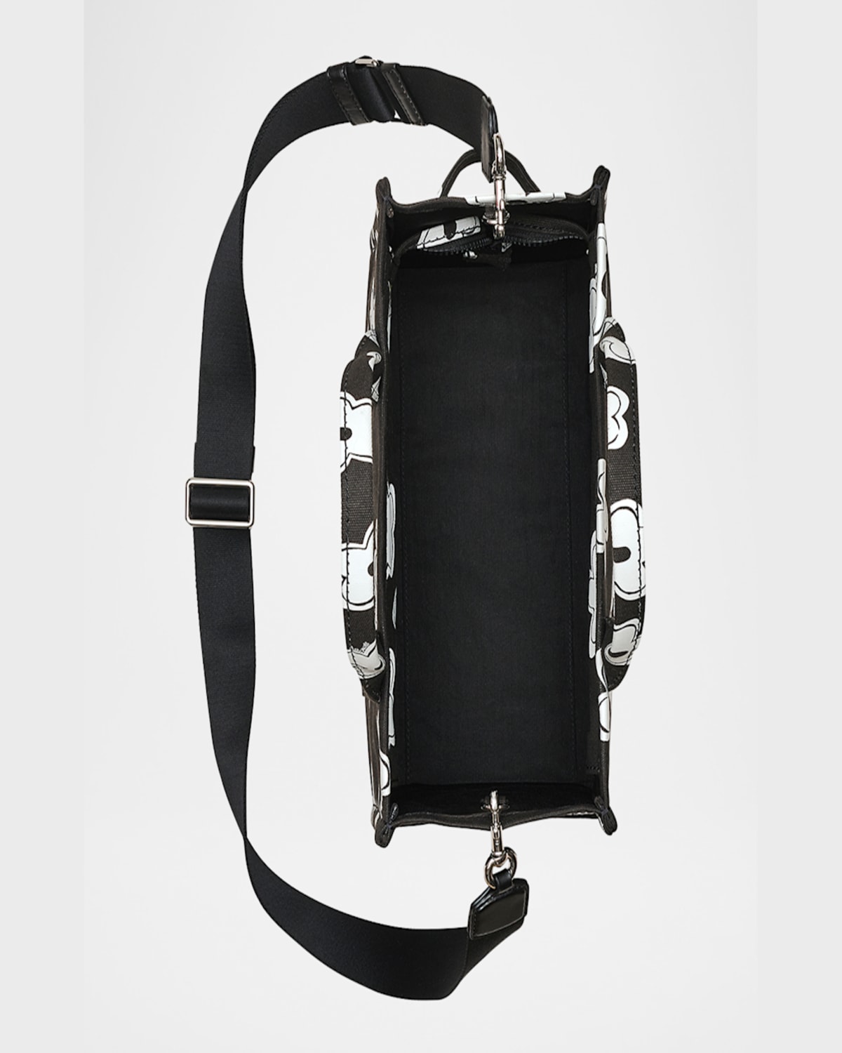 Shop Marc Jacobs The Medium Tote Bag In Blackwhite