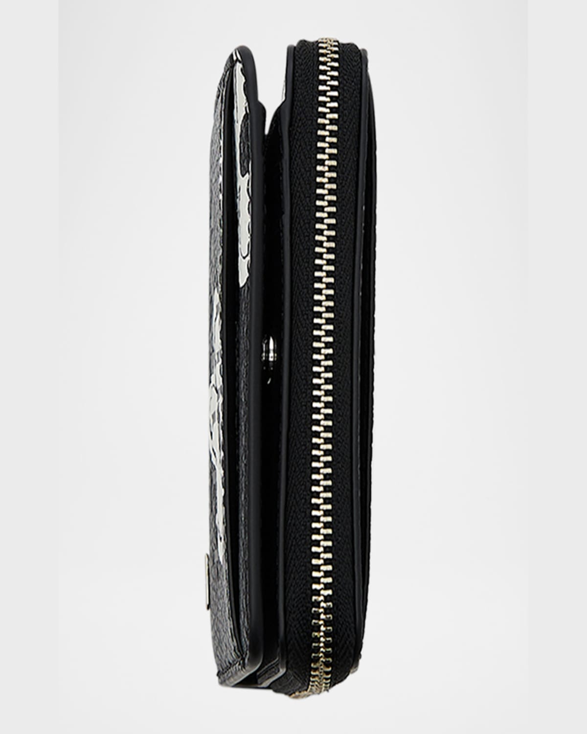 Marc Jacobs The Mini Compact Wallet In Blackwhite