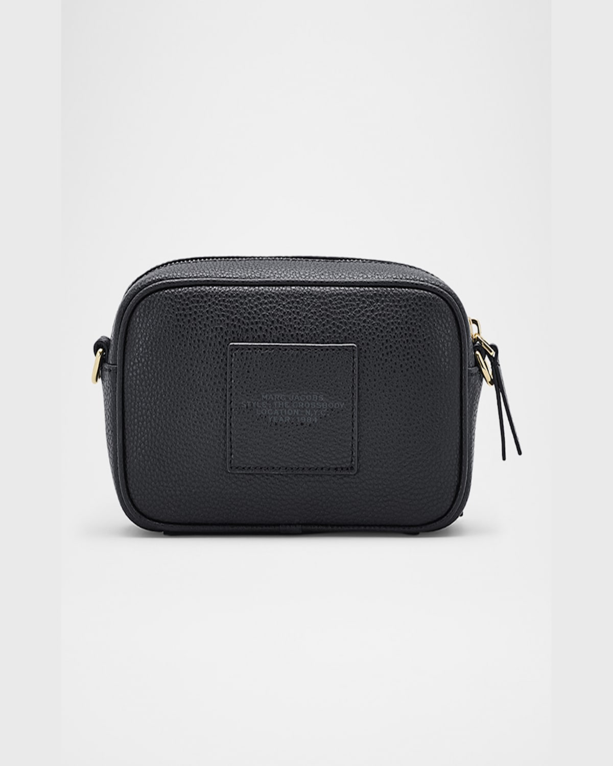 Marc Jacobs Womens Black The Mini Bag Leather Cross-body Bag In Black