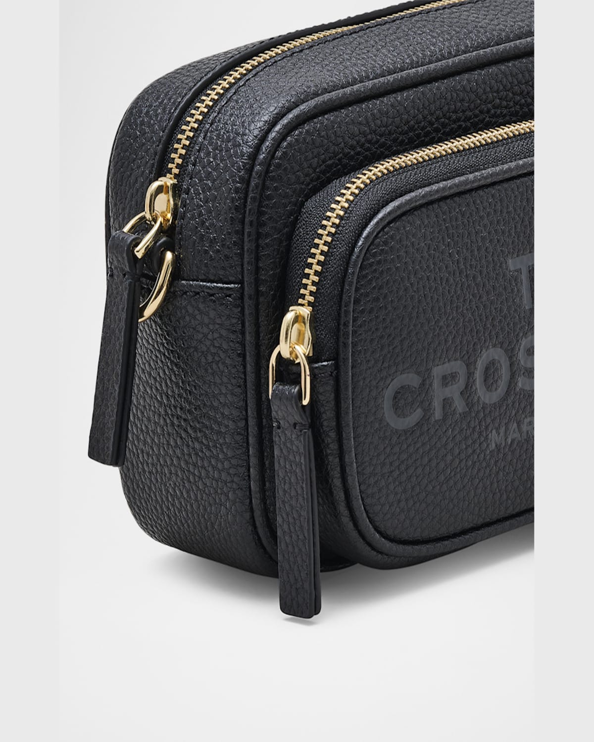 Marc Jacobs Womens Black The Mini Bag Leather Cross-body Bag In Black