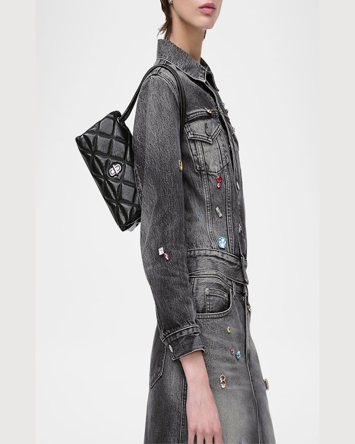 MARC JACOBS THE MINI DUAL SHOULDER BAG 