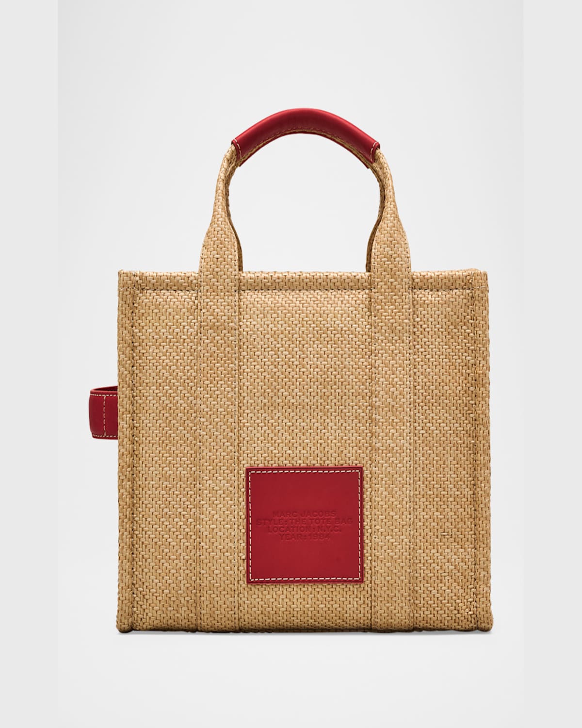 Marc Jacobs Raffia Medium The Daisy Tote Bag Handbag In Natural