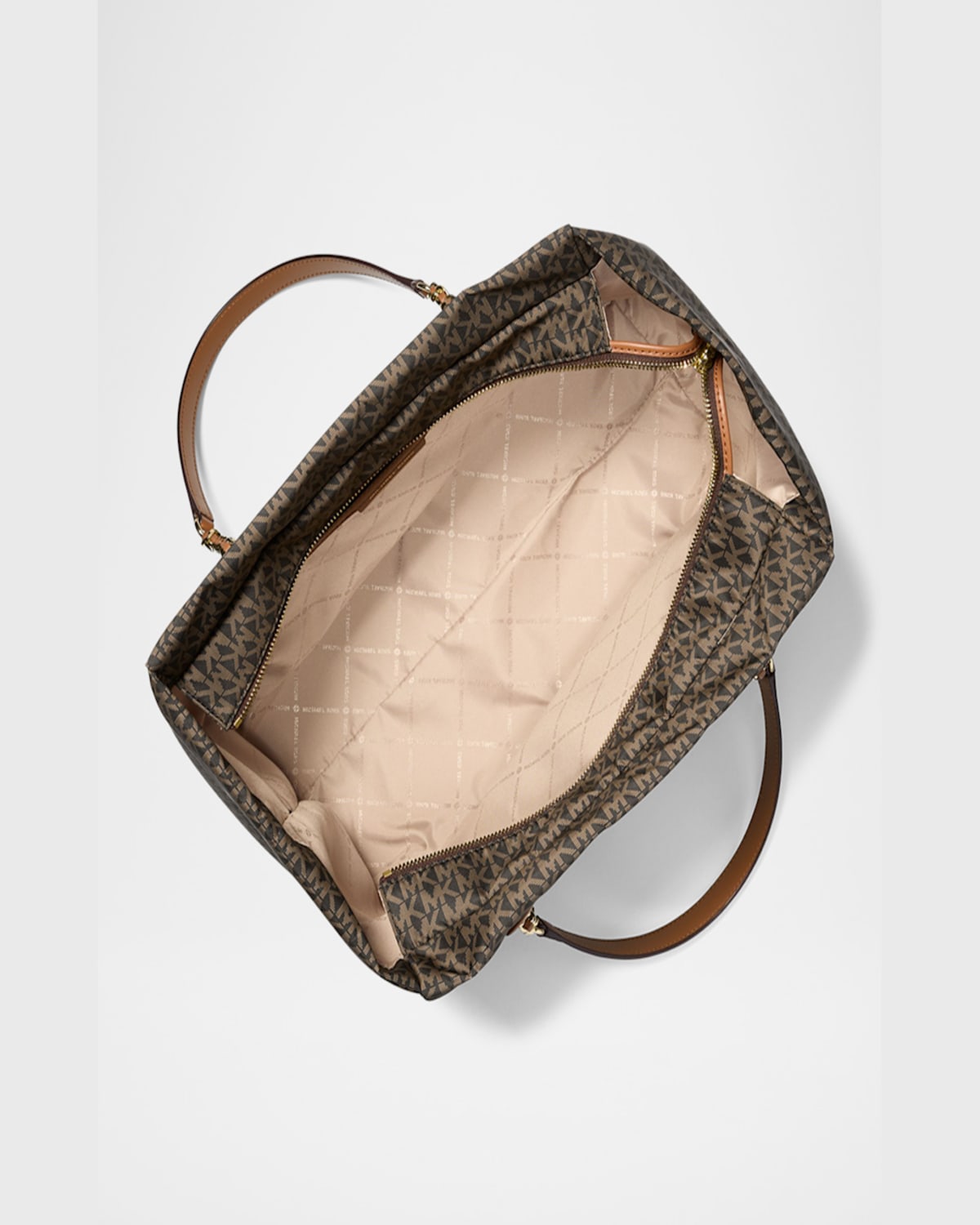 MICHAEL MICHAEL KORS GEORGIA LARGE MONOGRAM TOTE BAG 