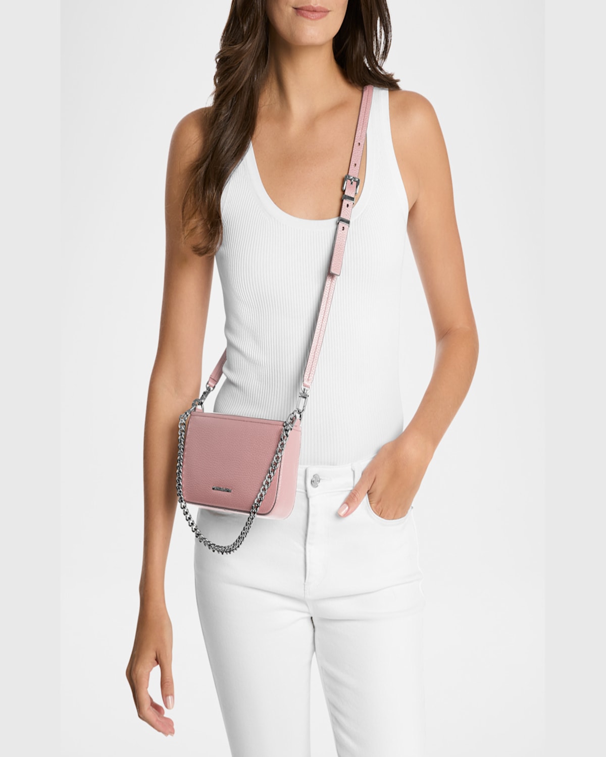 MICHAEL MICHAEL KORS BRYANT SMALL CONVERTIBLE POUCHETTE CROSSBODY BAG 