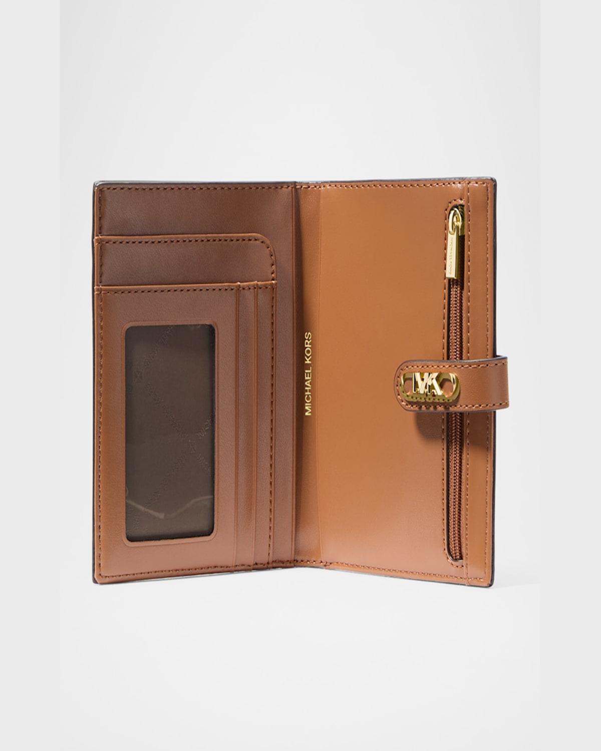 MICHAEL MICHAEL KORS EMPIRE MONOGRAM PASSPORT WALLET 