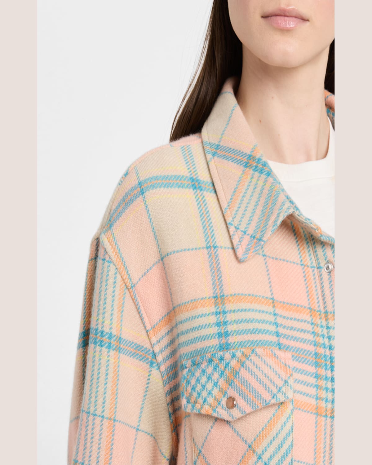 God's True Cashmere Lover Tartan Cashmere Shirt