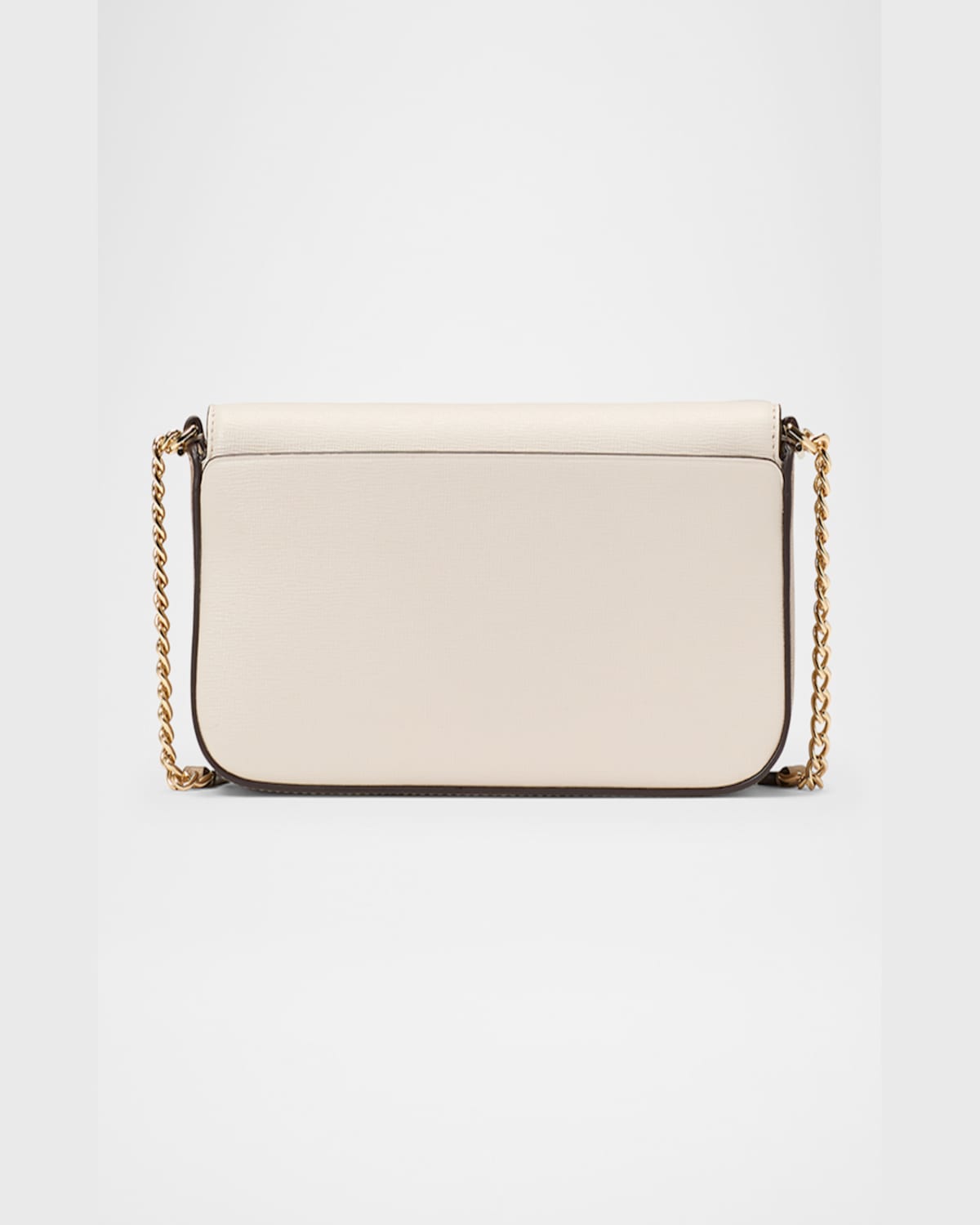 Kate Spade New York Devin Colorblocked Saffiano Leather Flap Chain Wallet In Timeless Taupe Multi