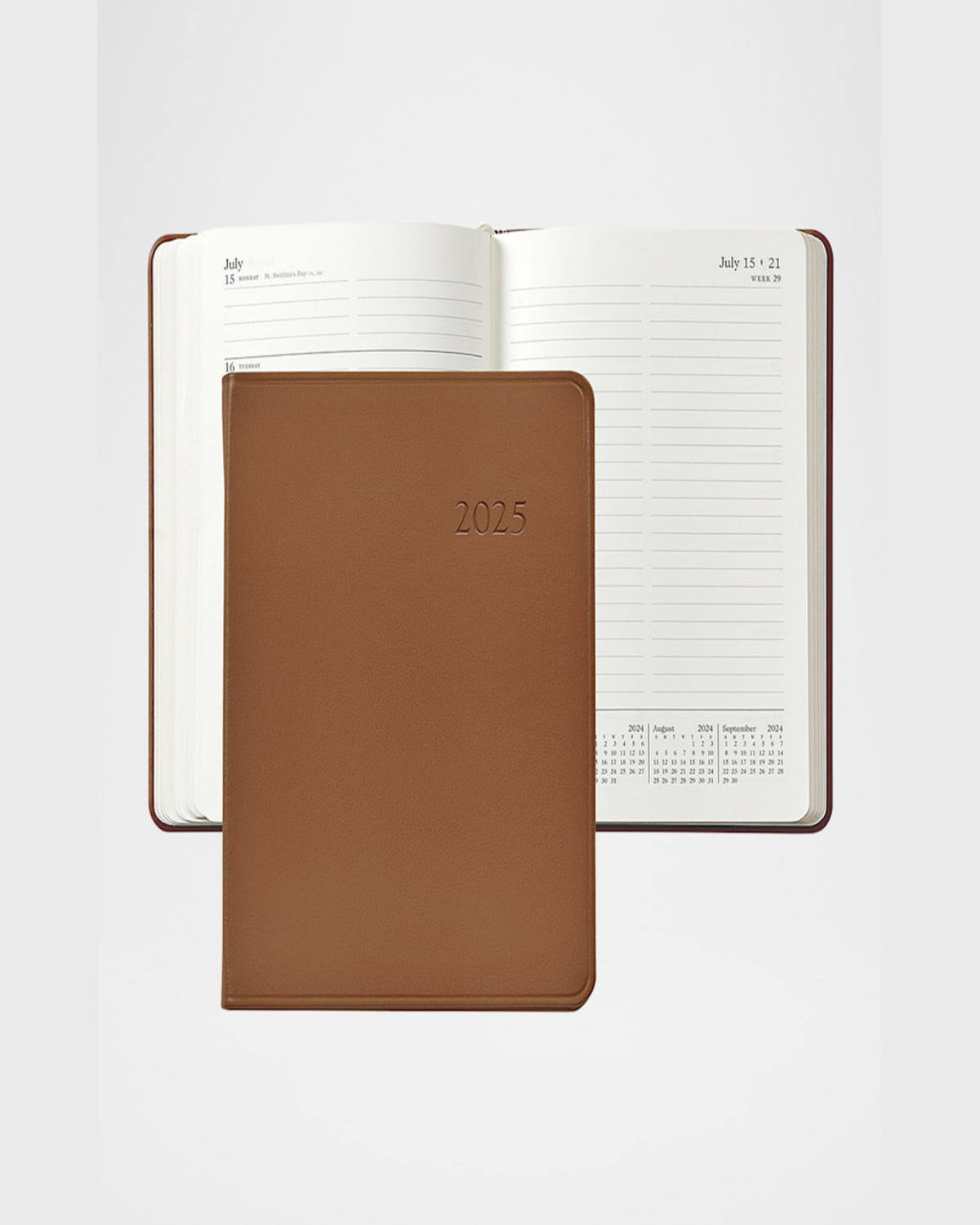 Graphic Image 2025 Leather Notebook In British Tan