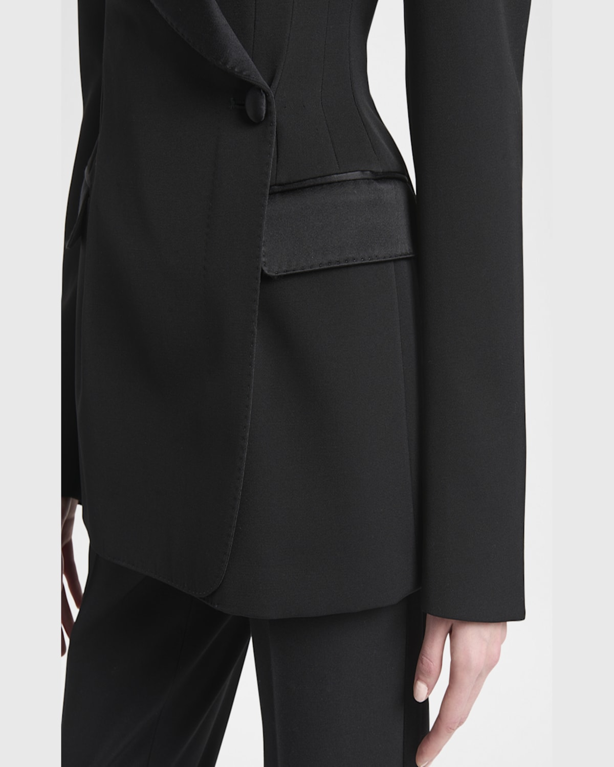 Dolce & Gabbana Double-breasted Blazer Peak Lapels In Black